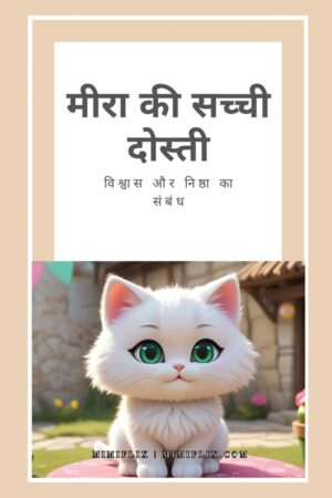 Meera's True Friendship (English & Hindi) : Boundless Happiness in 25 Pages - हिंदी